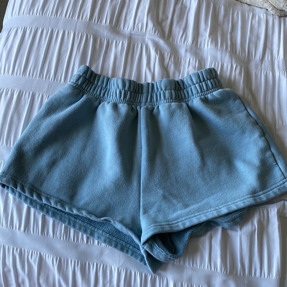 Blue Sweatshorts